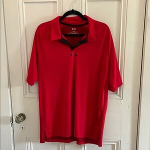 Oakley | MEN’s | Red Golf Polo | XL